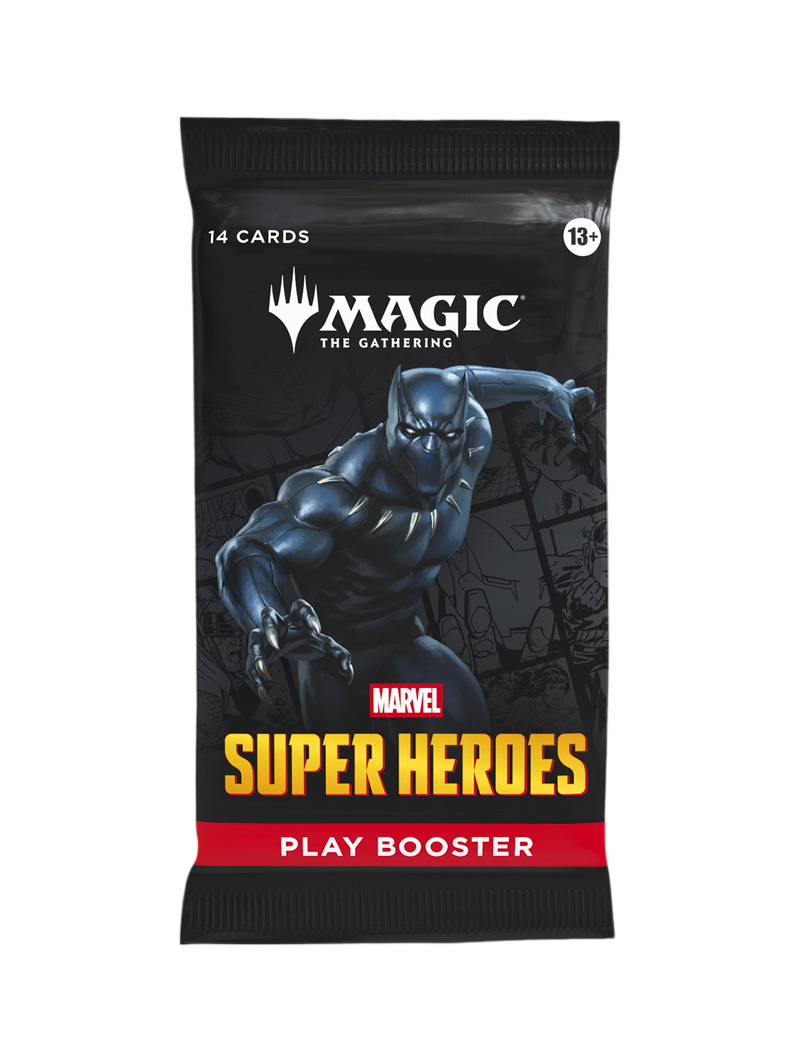 Magic The Gathering Marvel Super Heroes Play Booster Scarlet Witch Bruja Escarlata 14 cartas inglés junio 2026