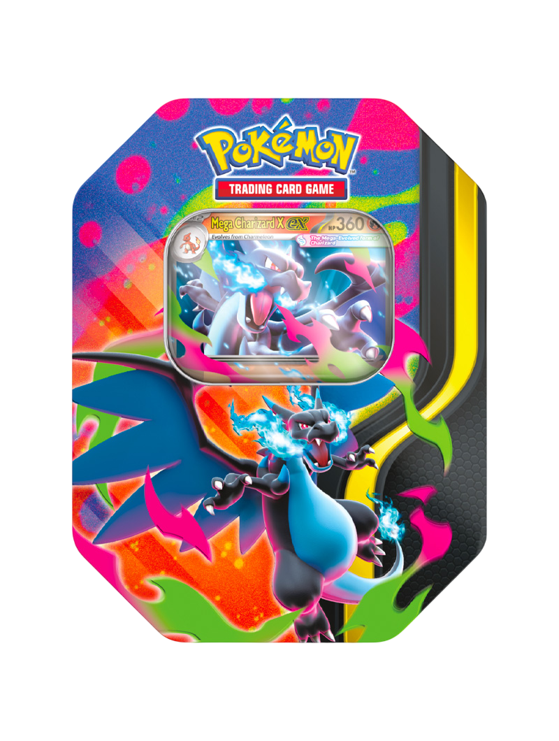 Pokémon TCG - Mega Charizard EX Tins (Español)