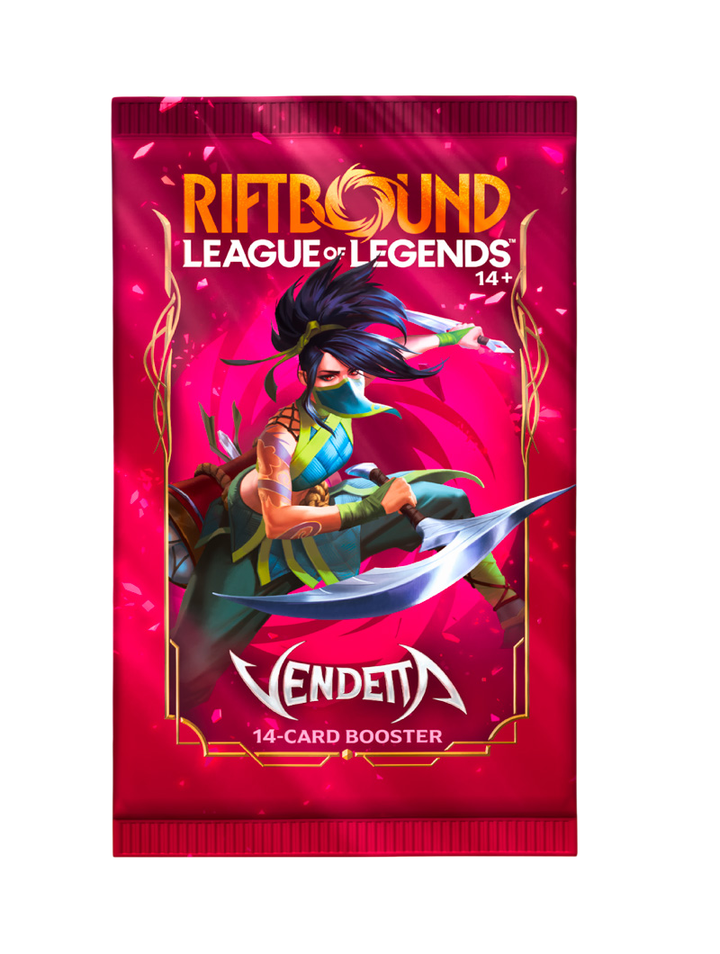 Riftbound League of Legends - Vendetta Booster (Inglés)